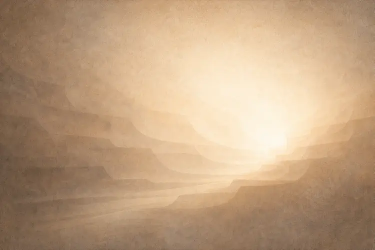 Ilustração editorial abstrata representando a continuidade da leitura bíblica e a progressão do texto ao longo dos versículos.