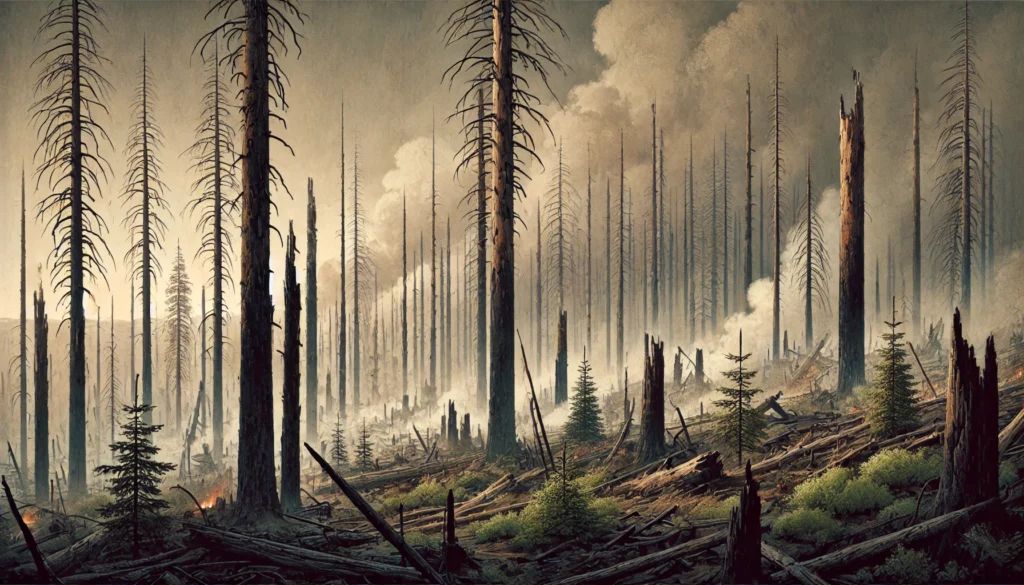 a Árvore da Vida e da Morte em Sonhos de Trem