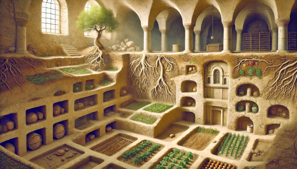 Um antigo jardim foi descoberto sob o Santo Sepulcro